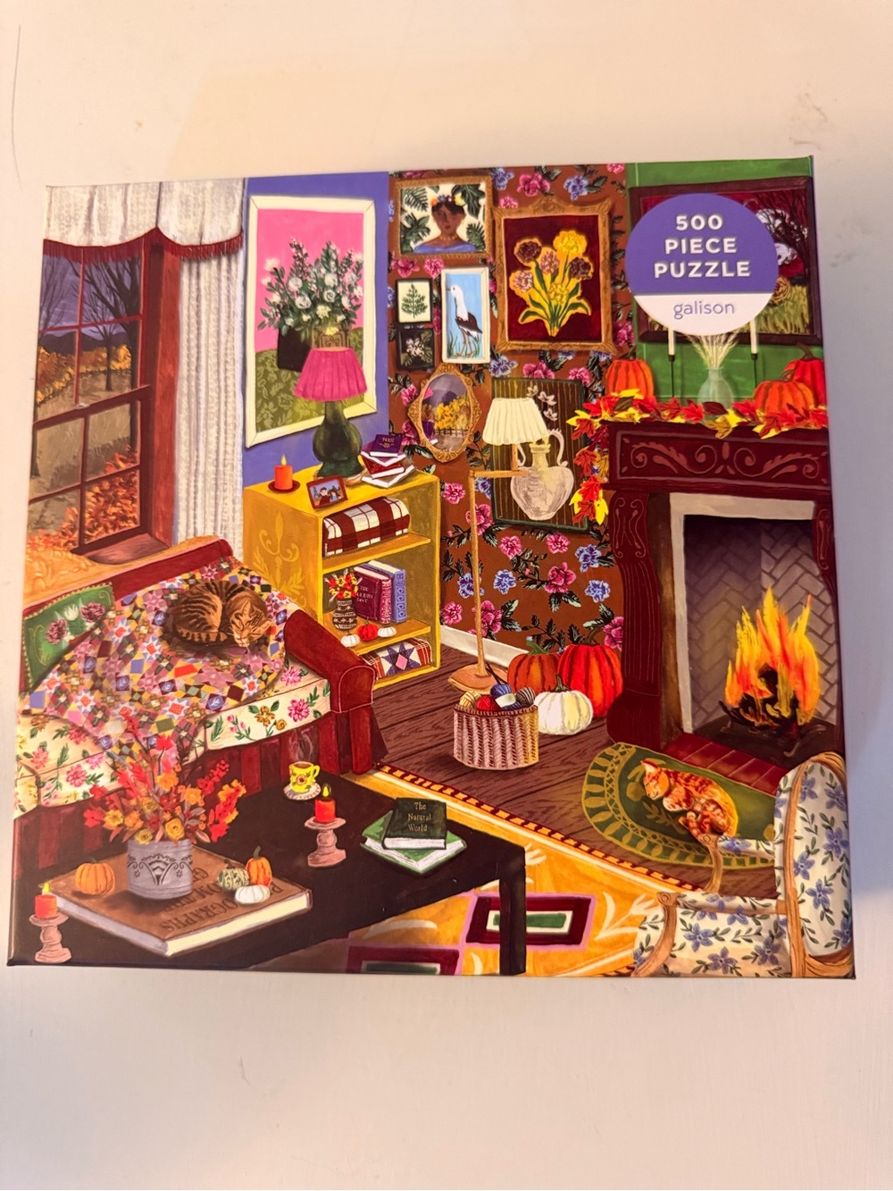 500 piece galison fall is in the air puzzle